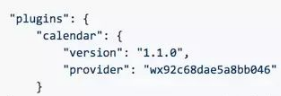 小程序日历插件开发